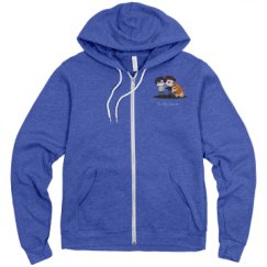 Unisex Fleece Full Zip Midweight Hoodie