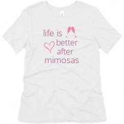 Ladies Relaxed Fit Super Soft Triblend Tee