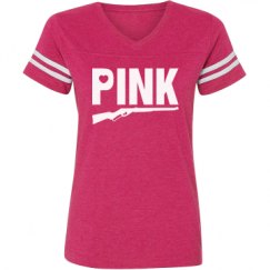 Ladies Relaxed Fit Vintage Sports Tee