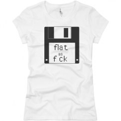 Ladies Slim Fit Basic Promo Jersey Tee