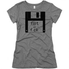 Ladies Slim Fit Super Soft Triblend Tee