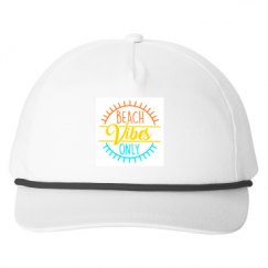 Snapback Five-Panel Rope Hat