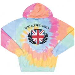 Unisex Tie-Dye Fleece Hoodie