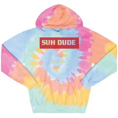 Unisex Tie-Dye Fleece Hoodie