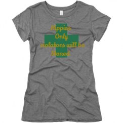 Ladies Slim Fit Super Soft Triblend Tee