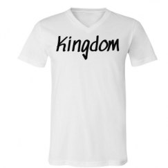 Unisex V-Neck Jersey Tee