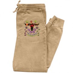 Pigment-Dyed Fleece Pants