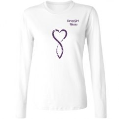 Ladies Relaxed Fit Basic Long Sleeve Tee