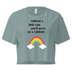 Ladies Festival Cali Crop Top Tee