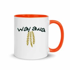 11oz Ceramic Mug with Color Inside