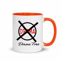 11oz Ceramic Mug with Color Inside