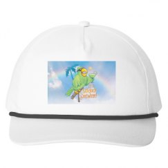 Snapback Five-Panel Rope Hat