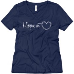 Ladies Relaxed Fit V-Neck Tee