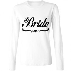 Ladies Relaxed Fit Basic Long Sleeve Tee