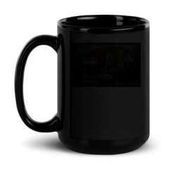 15oz Black Glossy Mug