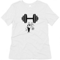 Ladies Relaxed Fit Super Soft Triblend Tee