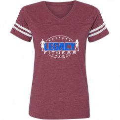 Ladies Relaxed Fit Vintage Sports Tee
