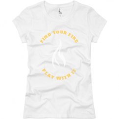 Ladies Slim Fit Basic Promo Jersey Tee