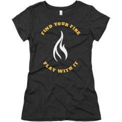 Ladies Slim Fit Super Soft Triblend Tee