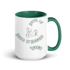 15oz Ceramic Mug with Color Inside