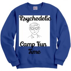 Unisex Film and Foil Crewneck Sweatshirt