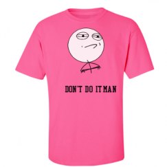 Unisex Ultra Cotton Safety Neon Crewneck Tee