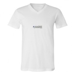 Unisex V-Neck Jersey Tee