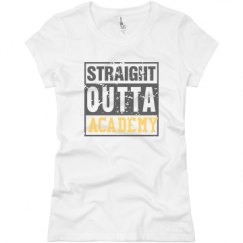 Ladies Slim Fit Basic Promo Jersey Tee