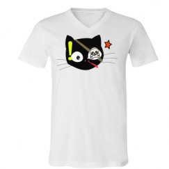 Unisex V-Neck Jersey Tee