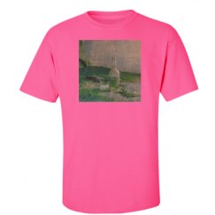 Unisex Ultra Cotton Safety Neon Crewneck Tee