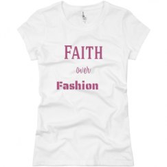 Ladies Slim Fit Basic Promo Jersey Tee