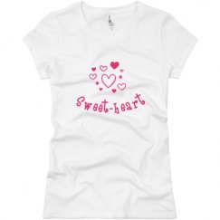 Ladies Slim Fit Basic Promo Jersey Tee