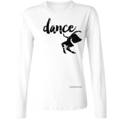 Ladies Relaxed Fit Basic Long Sleeve Tee