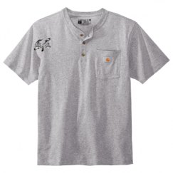 Unisex Carhartt Henley Tee 