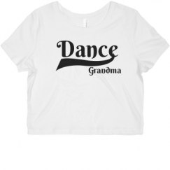 Ladies Slim Fit Crop Top Tee