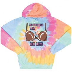 Unisex Tie-Dye Fleece Hoodie