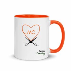 11oz Ceramic Mug with Color Inside