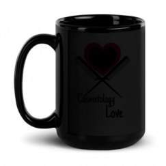 15oz Black Glossy Mug