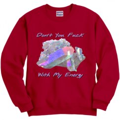 Unisex Film and Foil Crewneck Sweatshirt