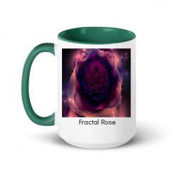 15oz Ceramic Mug with Color Inside