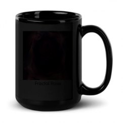15oz Black Glossy Mug