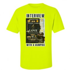 Unisex Ultra Cotton Safety Neon Crewneck Tee