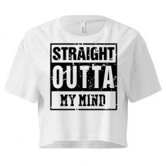 Ladies Festival Cali Crop Top Tee