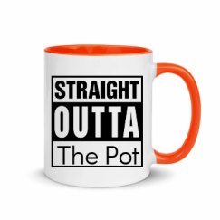 11oz Ceramic Mug with Color Inside