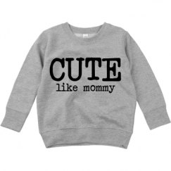 Toddler Crewneck Basic Promo Sweatshirt