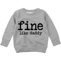 Toddler Crewneck Basic Promo Sweatshirt