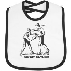 Infant Contrast Trim Bib