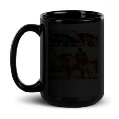 15oz Black Glossy Mug