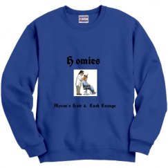 Unisex Film and Foil Crewneck Sweatshirt