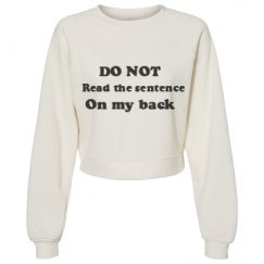 Women's Raglan Pullover Fleece